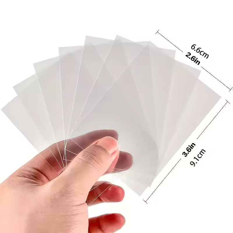 Esports Gaming Arm Sleeve - 100/300개 소프트 투명 카드 슬리브 프리미엄