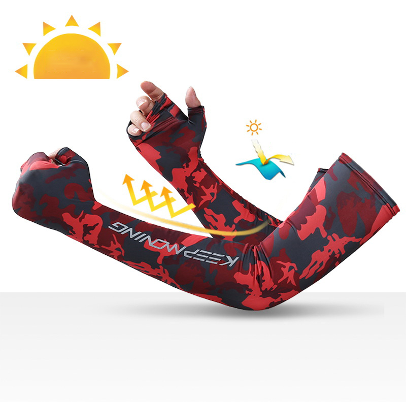 Esports Gaming Arm Sleeve - 남성용 사이클링 슬리브, 커프 용수철, 여름