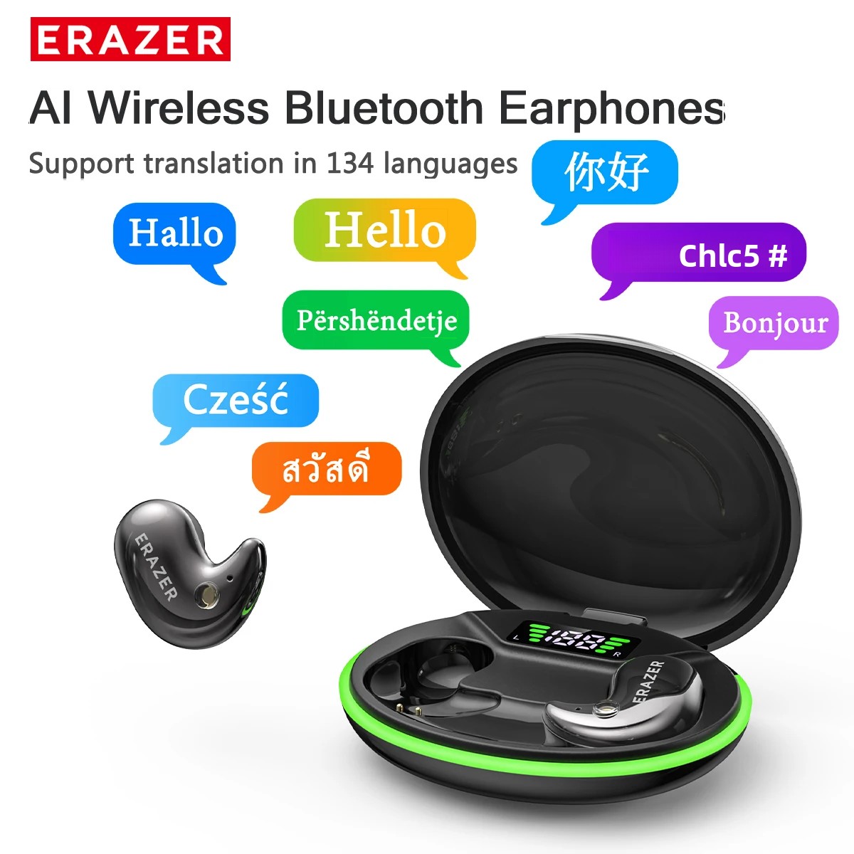 Esports Gamer - EARZER XF58 인이어 블루투스 헤드폰 마이크