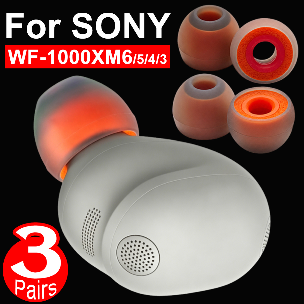 Sound Dampening Foam - 소니 WF-1000XM6 WF-1000XM5/4 S/M/L 소프트 메모리폼
