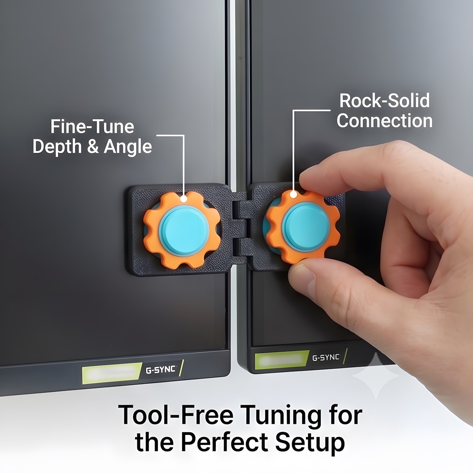 범용 듀얼 모니터 정렬 클립 도구가 필요 없는 화면 연 - Dual Monitor Stand 리뷰 및 가격