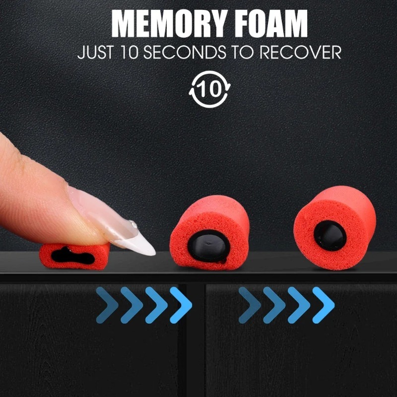 소프트 메모리 폼 이어버드, S, M, L, 4.5mm - Sound Dampening Foam 리뷰 및 가격