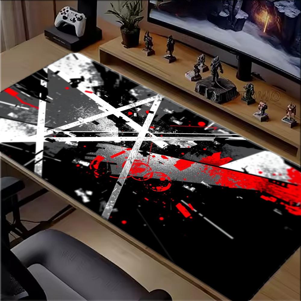 레드 화이트 블랙 인더스트리얼 그런지 대형 확장 게이밍 - Esports Gaming Industry 리뷰 및 가격