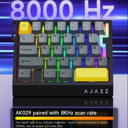 AK029 유선 한손 게이밍 키보드 HE 마그네틱 스위 - Esports Gaming Pc 리뷰 및 가격