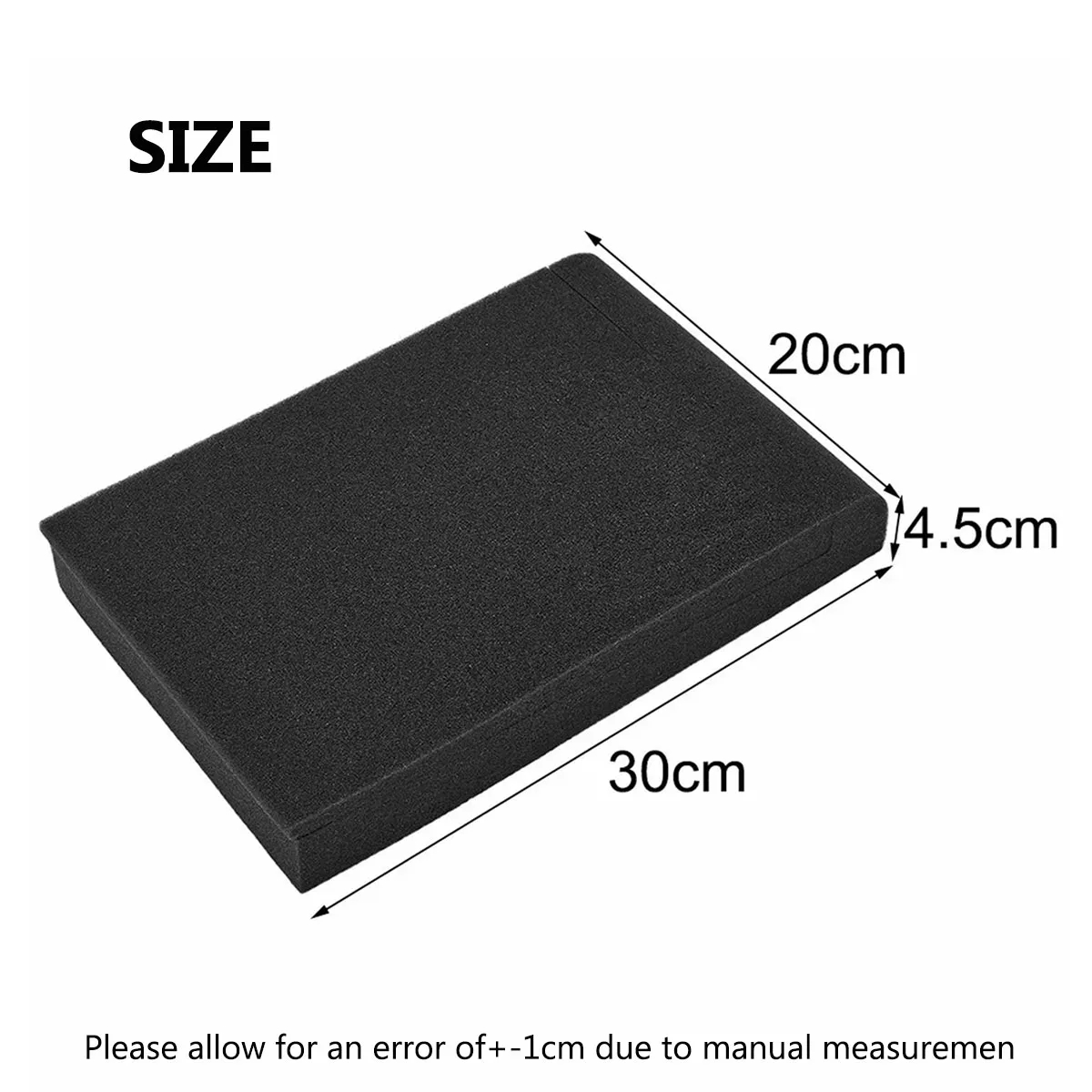 1 세트 30x20x4.5cm 스폰지 스튜디오 모니터  - Sound Dampening Foam 리뷰 및 가격