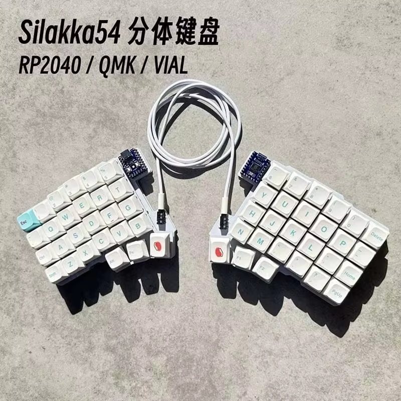 실라카54 인체공학적 분리형 기계식 키보드 핫 스와핑  - Zero Esports Gaming Gear 리뷰 및 가격