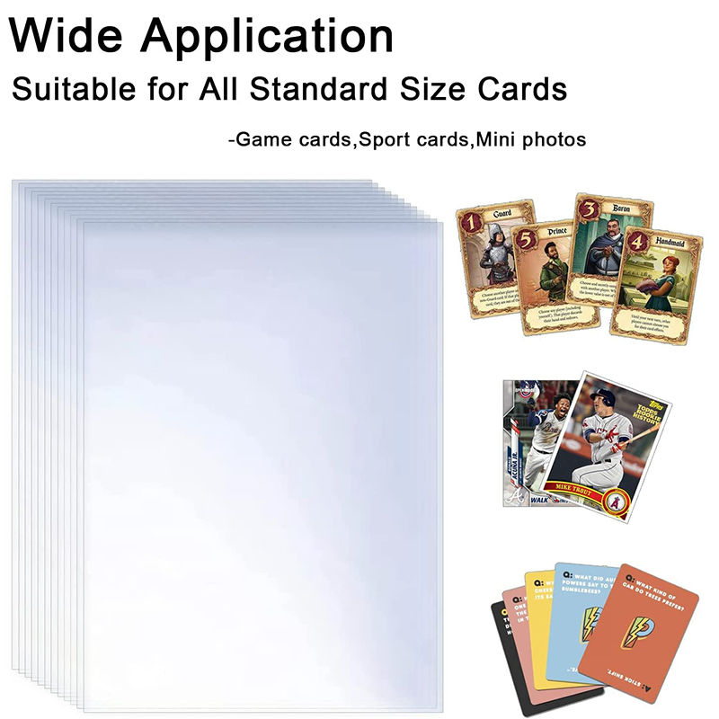 100-1000Pcs 카드 슬리브 투명 재생 커버 보드 - Esports Gaming Arm Sleeve 리뷰 및 가격
