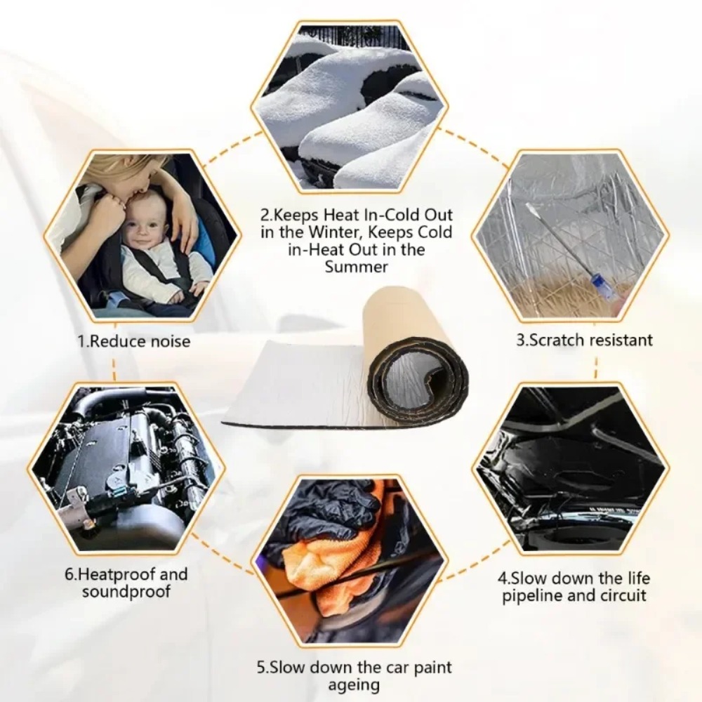 초두꺼운 20mm 자동차 방음 매트 50x100cm 알 - Sound Dampening Foam 리뷰 및 가격