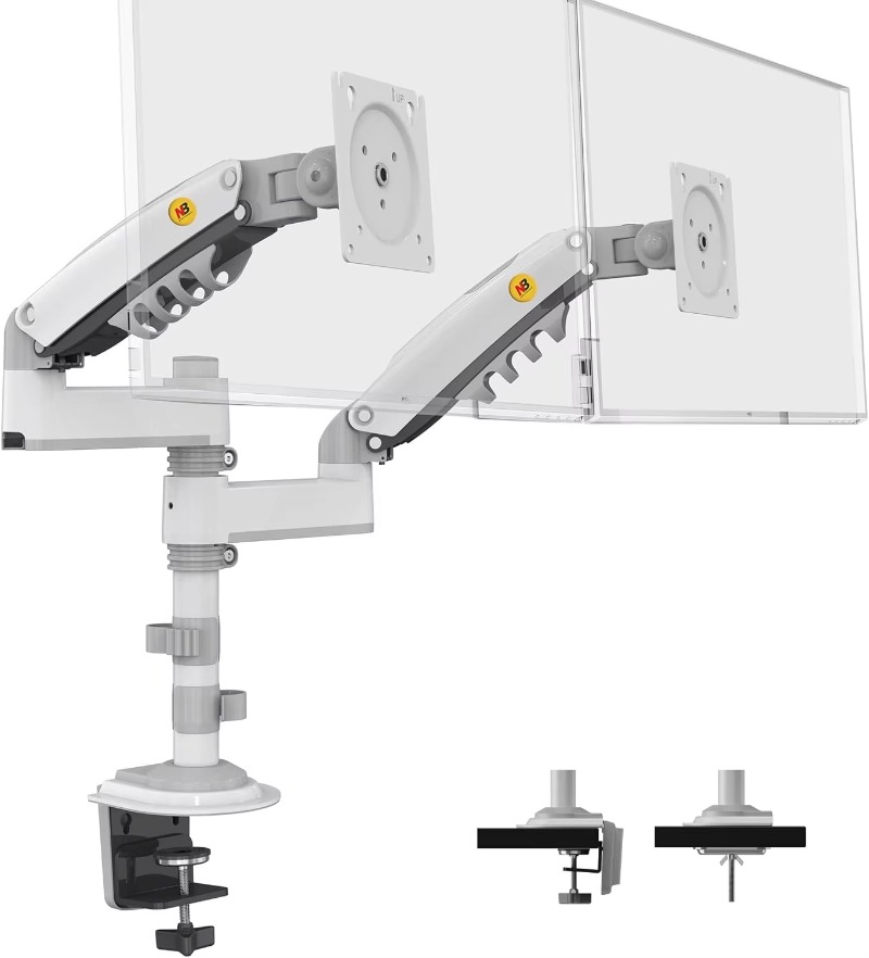 듀얼 모니터 데스크 마운트 스탠드 풀 모션 스위블 컴퓨 - Dual Monitor Stand 리뷰 및 가격